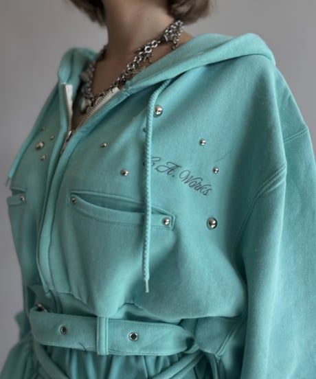 【Chinatsu Aoyama】 Studs Parka  /  2601022-015
