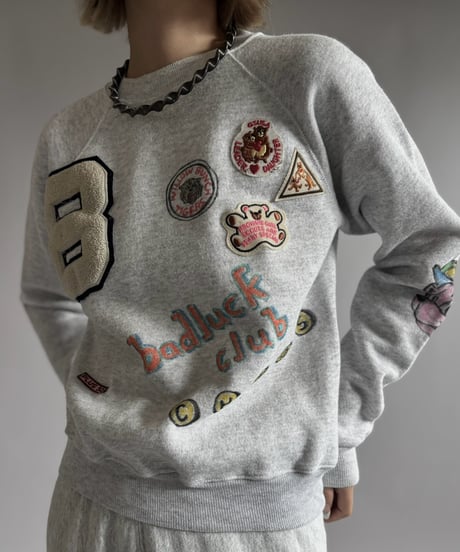 【RE;CIRCLE】 RE Mash up Products Handwritten Sweat Top  /261026-018