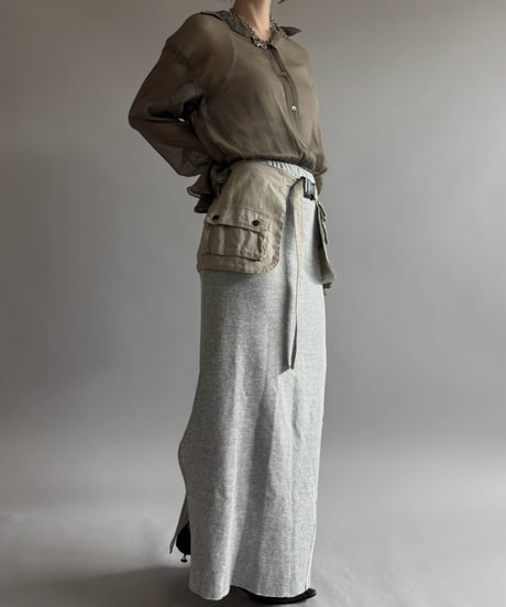 【RE;CIRCLE】  RE Fishing Vest Belt Bag / 260810-003