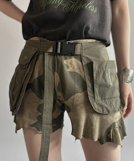 【RE;CIRCLE】  RE Fishing Vest Belt Bag / 260810-013