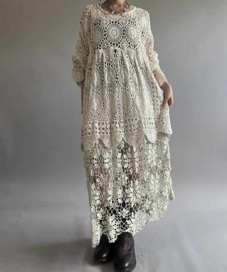 【RE;CIRCLE】 RE Crochet One-Piece / 260803-013