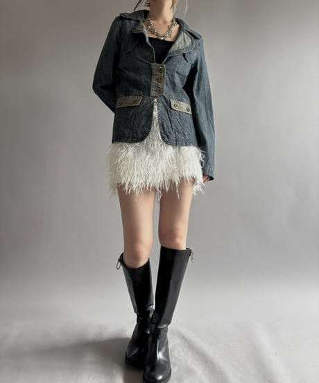 【USED】 Salt & Pepper Design Denim Jacket/ 260919-015