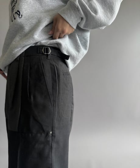 【Chinatsu Aoyama】 Re Suit Double Knee Shorts / 260921-005