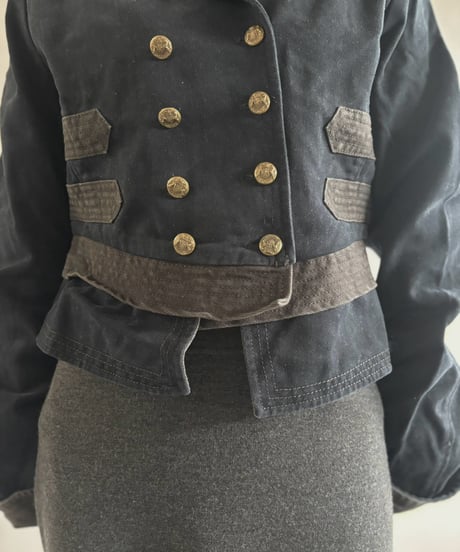 【USED】 POLO JEANS Cropped Napoleon Jacket  / 261003-001