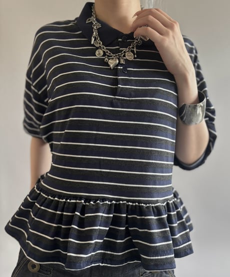【RE;CIRCLE】 RE Polo PEPLUM / 260806-003