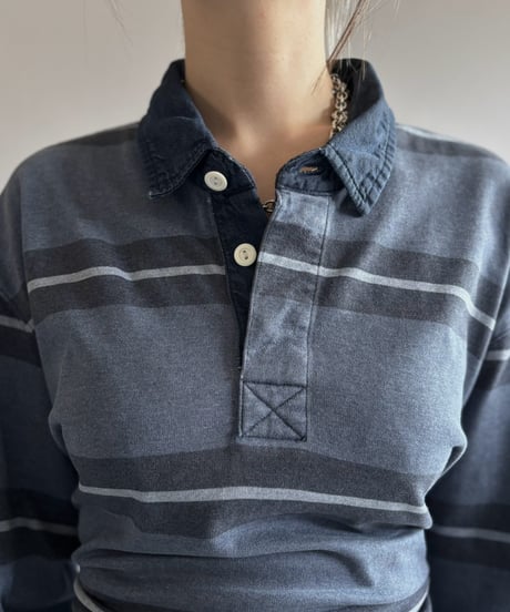 【RE;CIRCLE】 RE Leotard Rugger Shirt/ 260928-012