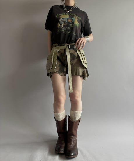 【RE;CIRCLE】  RE Fishing Vest Belt Bag / 260810-012