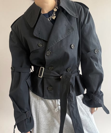 【RE;CIRCLE】 RE Trench Short Coat  / 261019-002