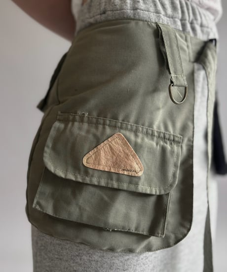 【RE;CIRCLE】  RE Fishing Vest Belt Bag / 260810-002