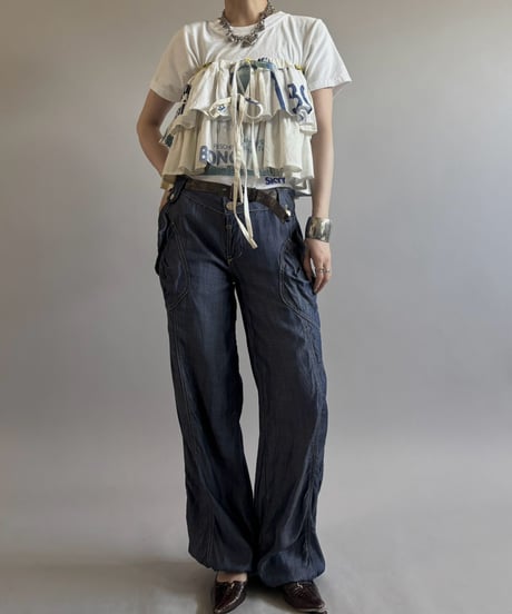 【RE;CIRCLE】  RE Eco Bag Wrap Skirt / 260810-015