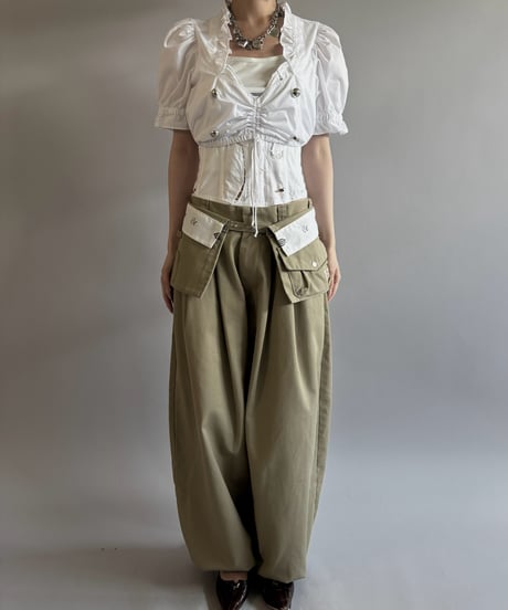 【Chinatsu Aoyama】 RE The Home Makers Blouse / 260820-044