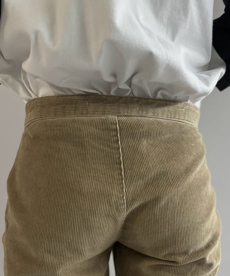 【RE;CIRCLE】 RE Lace-up Cords Pants / 261008-016