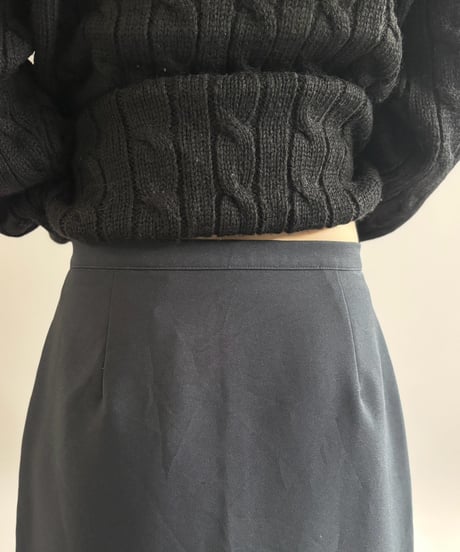 【USED】 Made in Italy Benetton Long Skirt / 261031-023