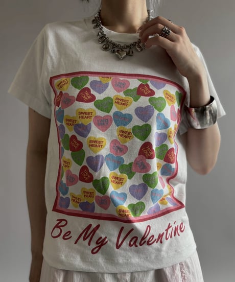 【USED】 RESIZED 90's LOVE♡ T-Shirt / 260725-010