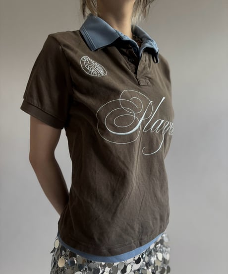 【Chinatsu Aoyama】 RE Player Polo Shirt / 260827-035