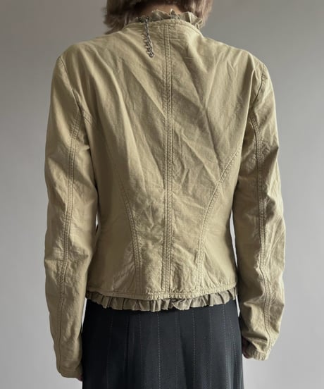 【USED】 BENETTON Design Frill Jacket   / 261010-028
