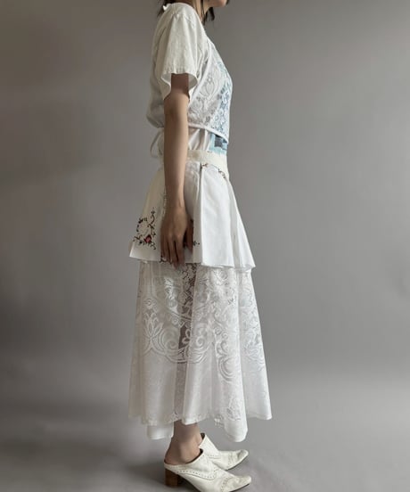【Chinatsu Aoyama】 RE The Home Makers Skirt / 260716-012