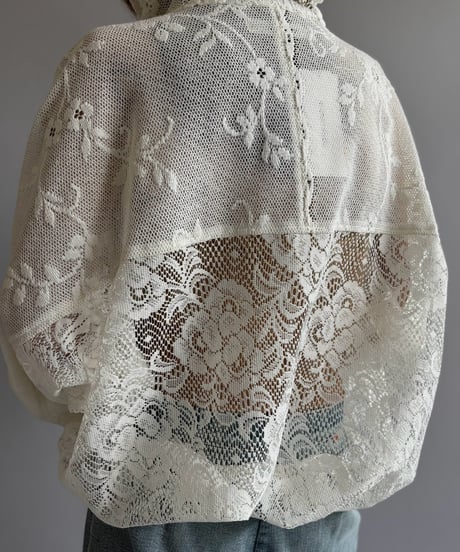 【RE;CIRCLE】RE Lace Hooded Jacket / 260824-009