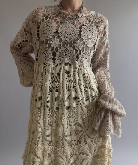 【RE;CIRCLE】 RE Crochet One-Piece / 260803-014