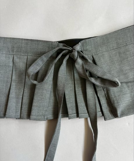 【Chinatsu Aoyama】 RE Suit Pleats Bag / 261022-036