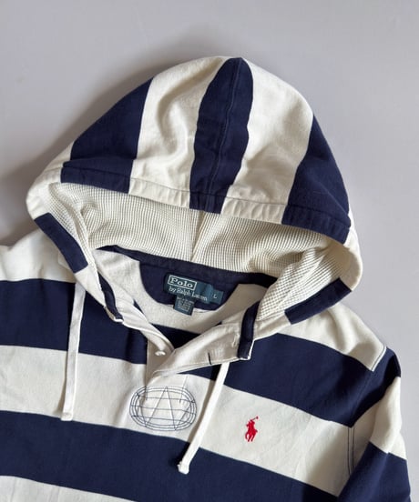 【USED】 Polo by Ralph Lauren Hooded Rugger Shirt / 260905-001