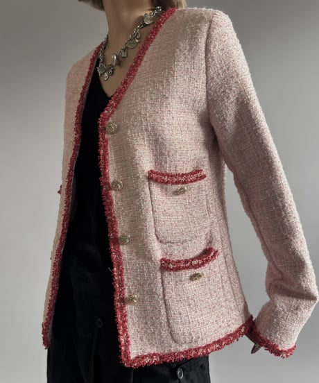 【USED】 4P Tweed Jacket   / 261010-020