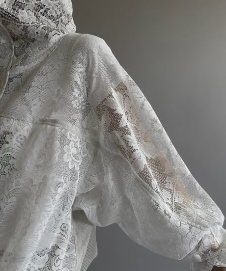 【RE;CIRCLE】RE Lace Hooded Jacket / 260824-012