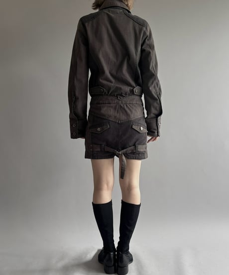 【USED】 DIESEL Design Zip-Up Jacket / 261010-001