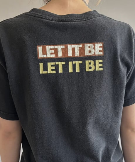 【USED】 THE BEATLES LET IT BE T-Shirt / 260808-012