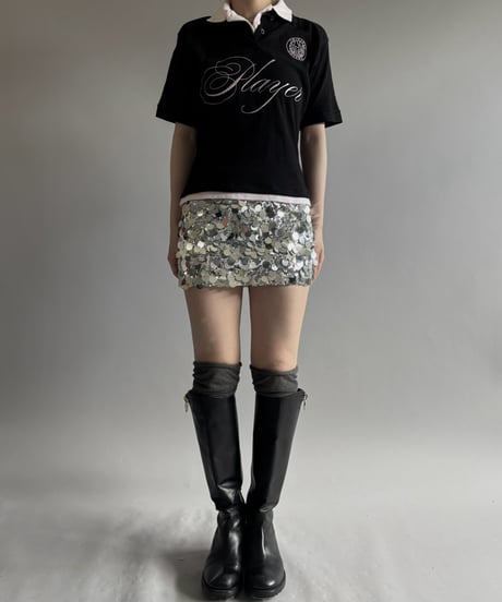 【Chinatsu Aoyama】 RE Player Polo Shirt / 260827-031