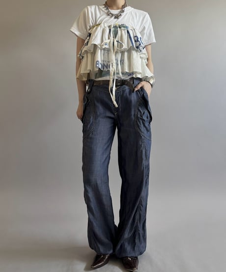 【RE;CIRCLE】  RE Eco Bag Wrap Skirt / 260810-014