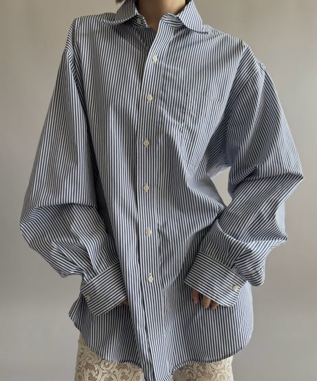 【USED】 Lauren Ralph Lauren Stripe Shirt / 261017-003