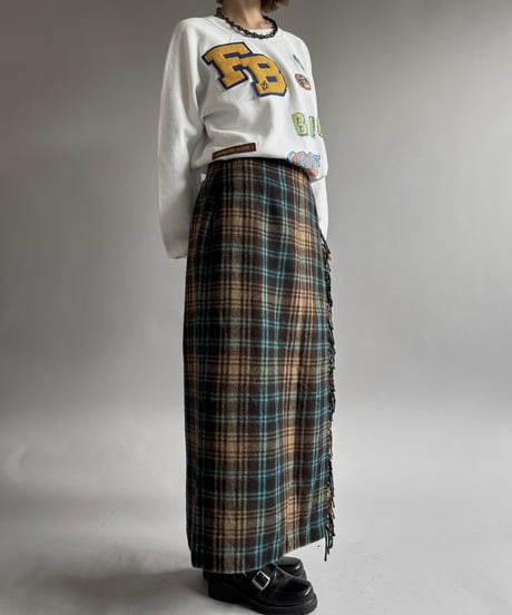 【RE;CIRCLE】 RE Mash up Products Handwritten Sweat Top  /261026-023