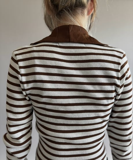【RE;CIRCLE】 RE Rib Knit Leotard Top /261001-021