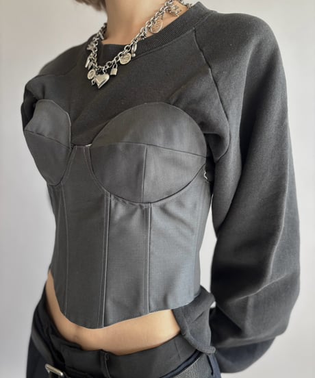 【Chinatsu Aoyama】 Sweat Suit Corset  /  2601022-001
