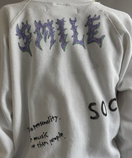 【RE;CIRCLE】 RE Mash up Products Handwritten Sweat Top  /261026-020