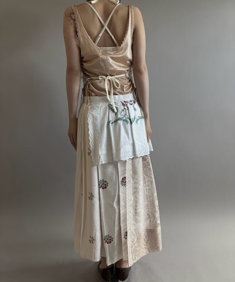 【Chinatsu Aoyama】 RE The Home Long Skirt / 260820-042