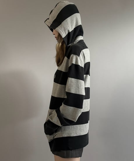 【USED】 Polo Ralph Lauren Border Hooded Rugger Shirt / 260919-006