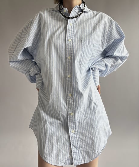 【USED】 Brocks Brothers Makers Stripe Shirt / 261026-016