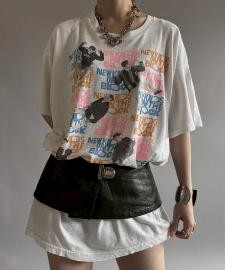 【USED】 89's NEW KIDS ON THE BLOCK T-Shirt/ 260718-016