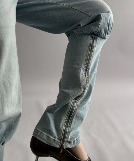 【USED】 Zip Design Denim Pants / 260725-030