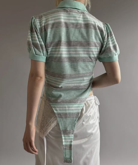 【RE;CIRCLE】RE Leotard Polo Shirt / 260713-009