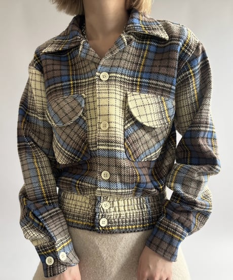 【USED】 Chees King Shirt Jacket / 261031-017