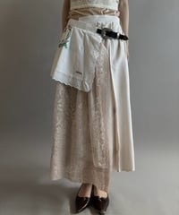 【Chinatsu Aoyama】 RE The Home Long Skirt / 260820-042