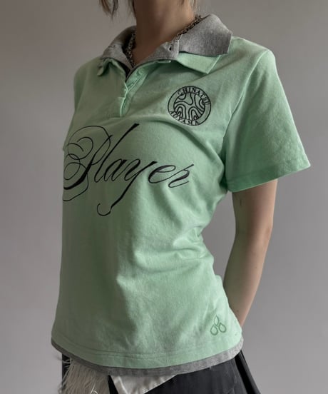 【Chinatsu Aoyama】 RE Player Polo Shirt / 260827-028