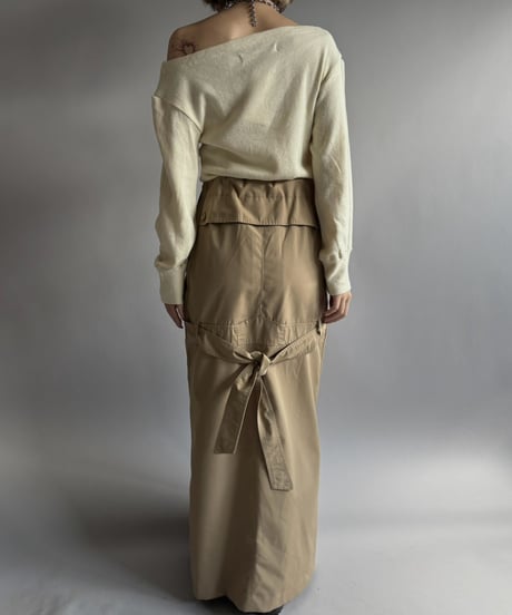 【RE;CIRCLE】 RE Under Wear Boat Neck Shirt  / 261015-021
