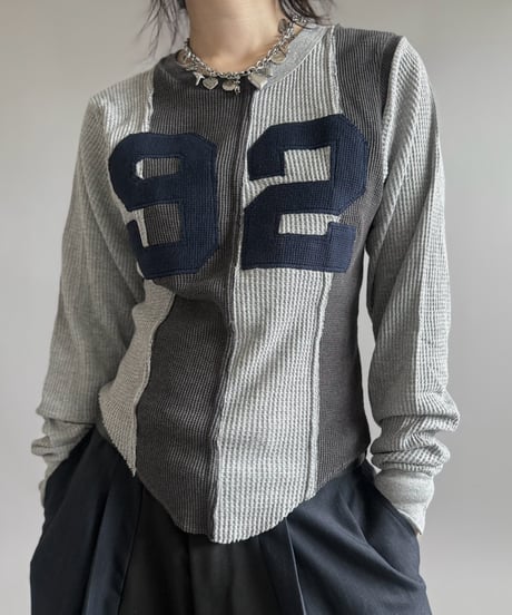 【RE;CIRCLE】 RE Thermal Game Shirt  /261019-008