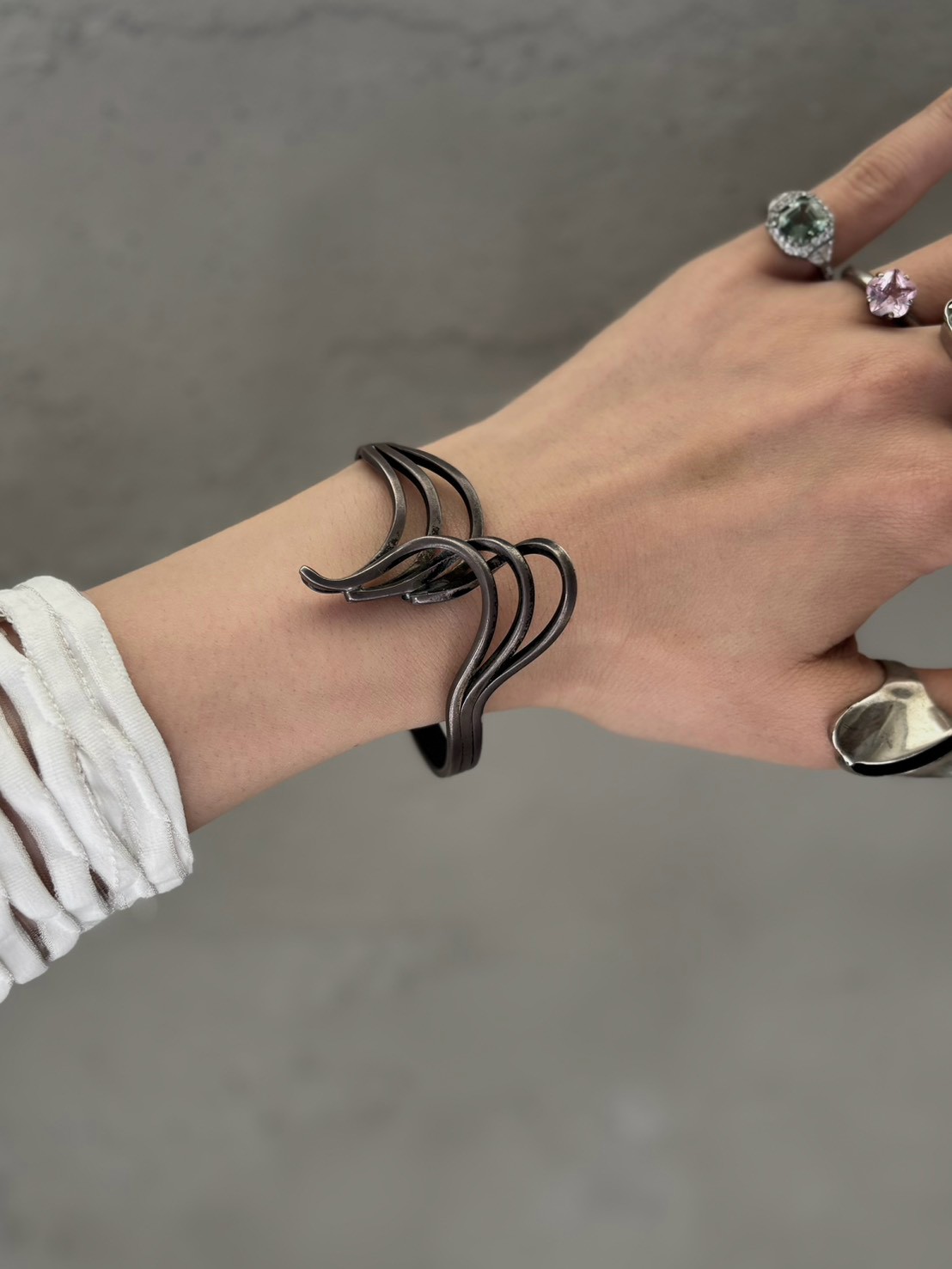 USED】 Vintage Silver STERLING Bangle / 260829-