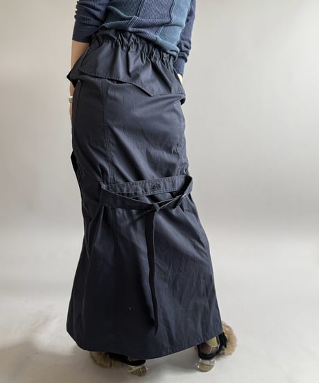 【RE;CIRCLE】 RE Trench Long Skirt  /261015-010