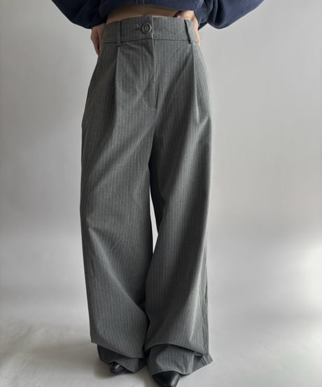 【USED】 Sfera Stripe Wide Pants / 261017-019